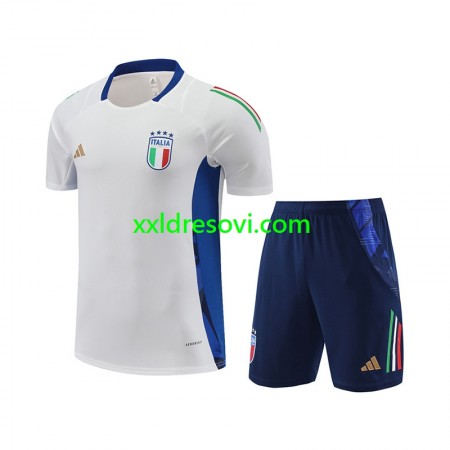 Italija Dječji Dresovi za Trening Bijeli 2024